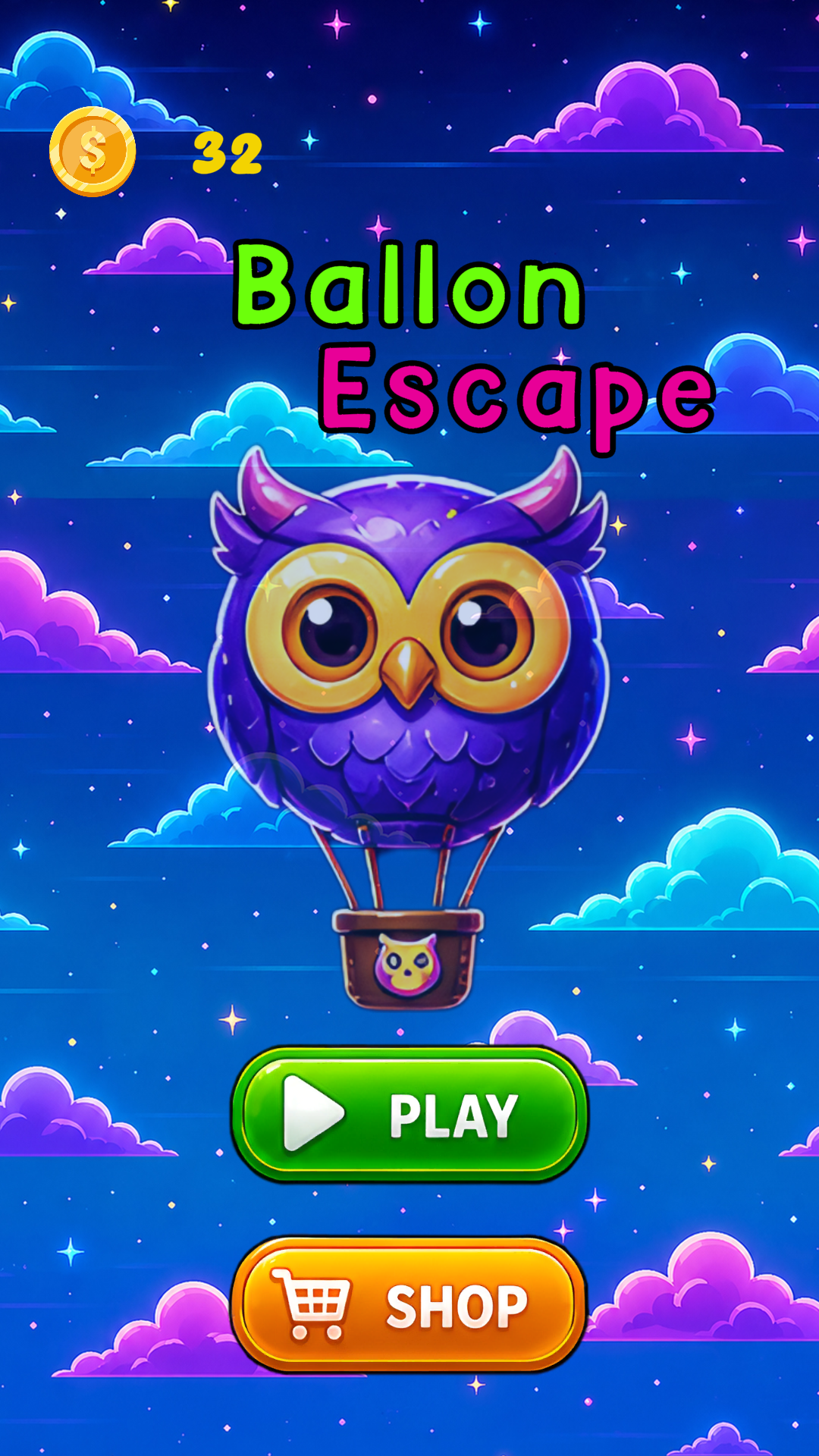 Ballon Escape — free Browser game by Tuktuk Games